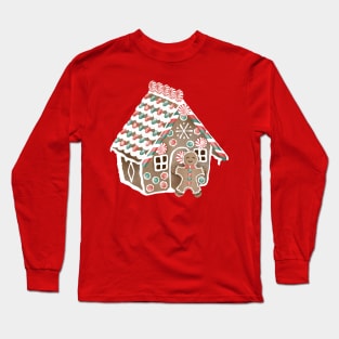 Gingerbread Man's Abode Long Sleeve T-Shirt